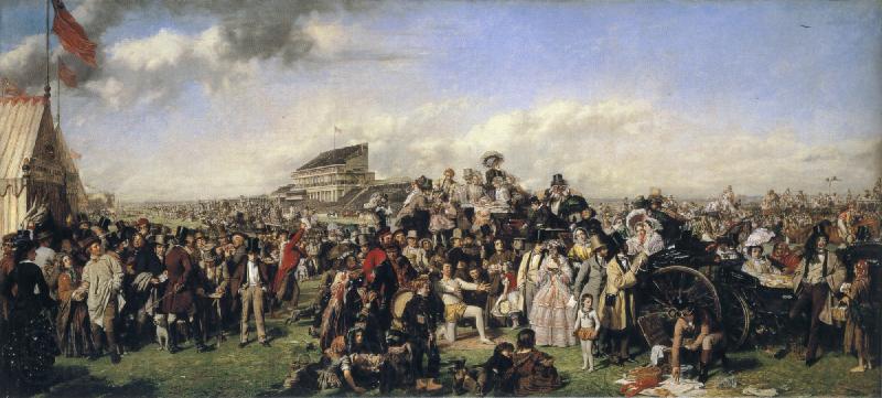 William Powell Frith The Derby Day Norge oil painting art